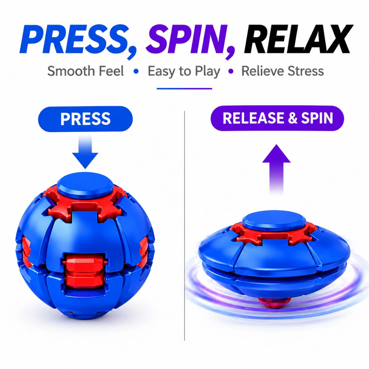 ProGrip Stress Relief Spinner BALL