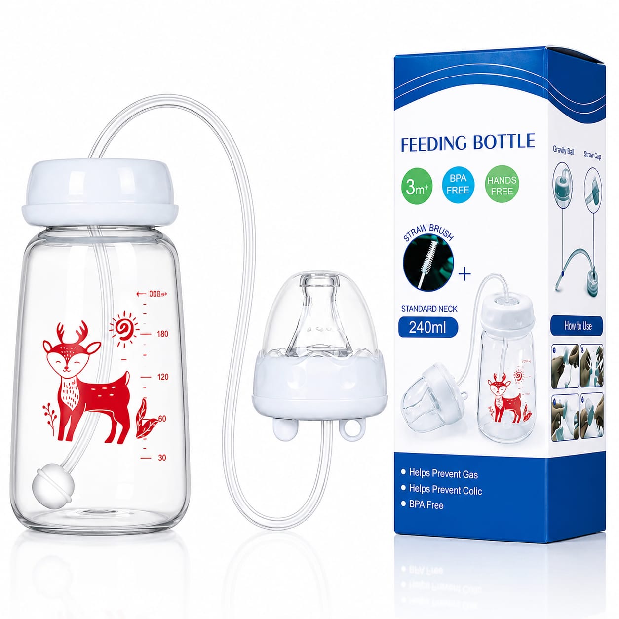 MomFree™ Wearable Baby Feeding Bottle