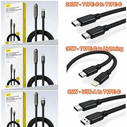 Foldable Ultra Power Fast Charging Cable