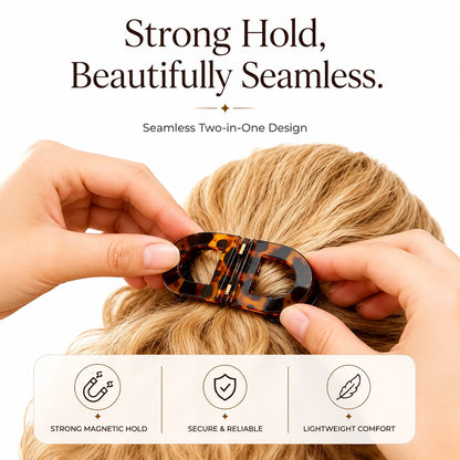 Magnetic Hair Claw Clip