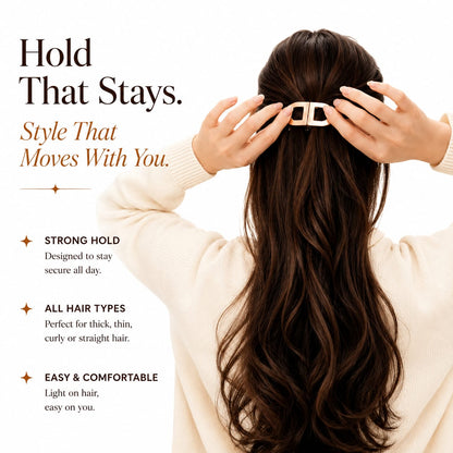 Magnetic Hair Claw Clip
