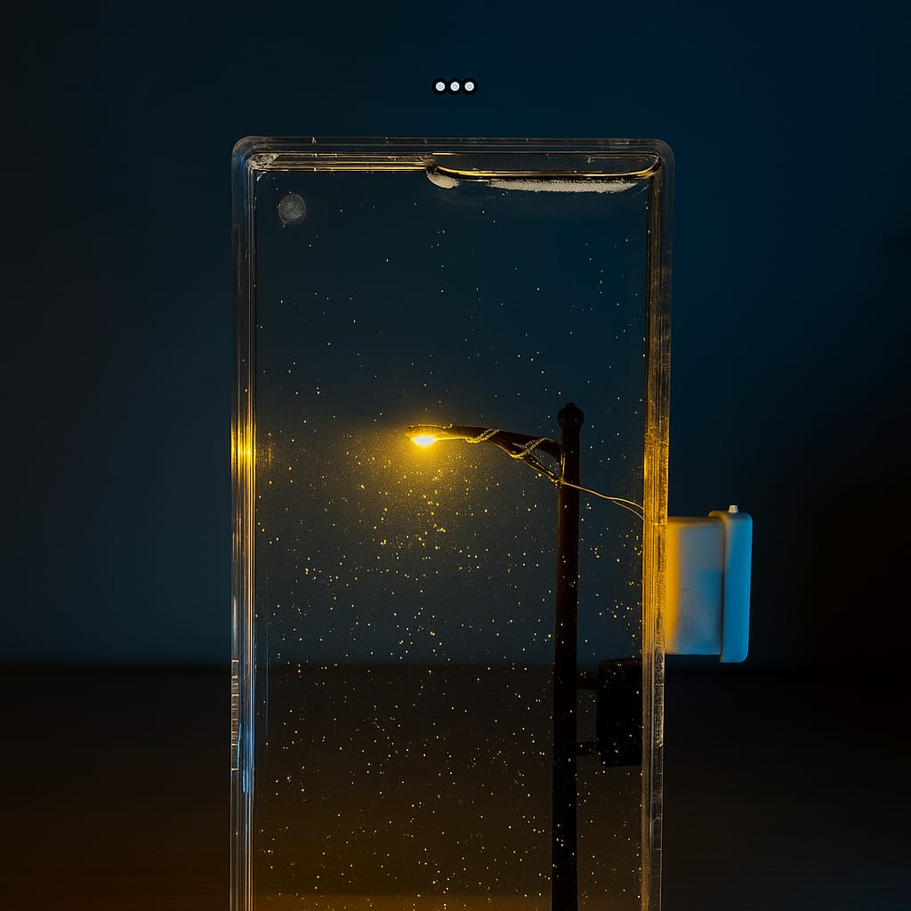 Snowfall Lamp